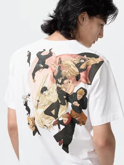 UNIQLO Manga UT Shueisha 100th Anniversary Jujutsu Kaisen T-Shirt 2026 Japan Tag
