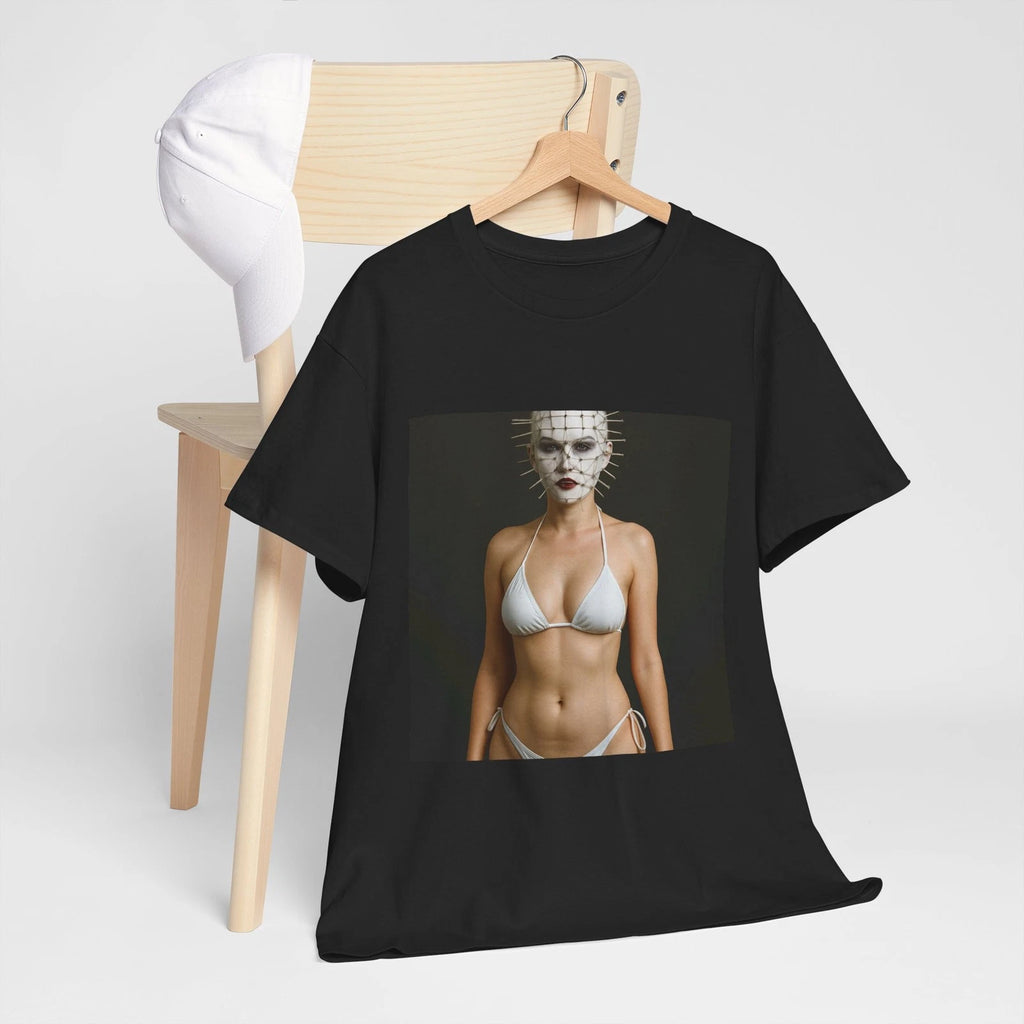 Pinhead As Sexy Lady in Bikini Cotton Tee Unisex T-Shirt Hellraiser Horror Hell