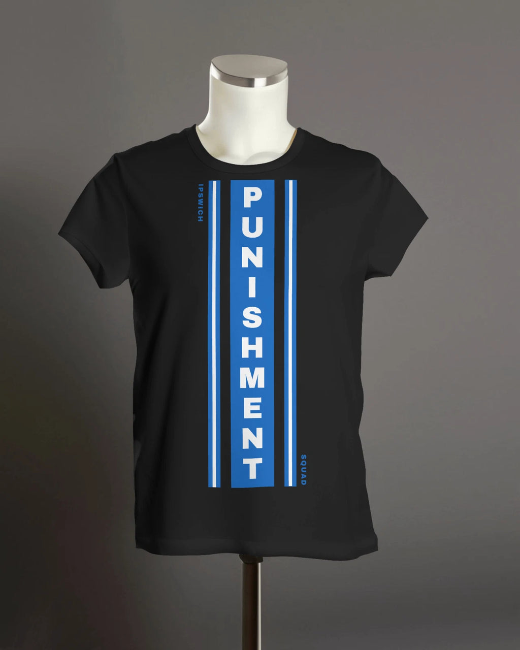 Ipswich PUNISHMENT Squad T-Shirt | Hooligans Tractor Boys Portman Road