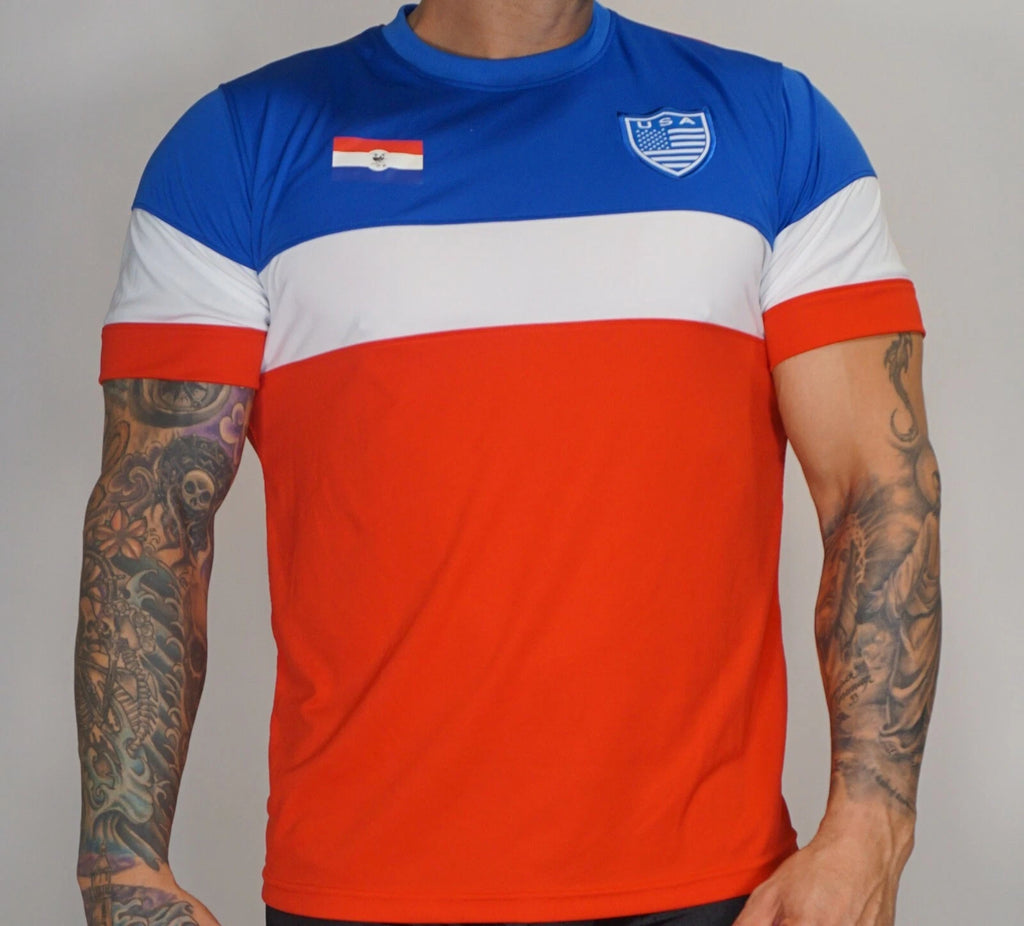 MEN'S USA SOCCER SHIRT ADULT LARGE