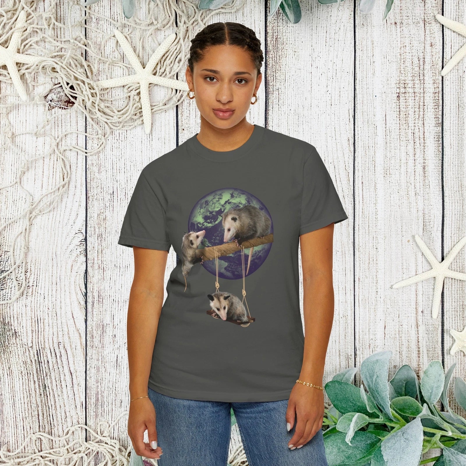 Possum Shirt, Opossum Tee, Unhinged Shirt, Cottagecore, Y2K Shirt, Boho Shirt