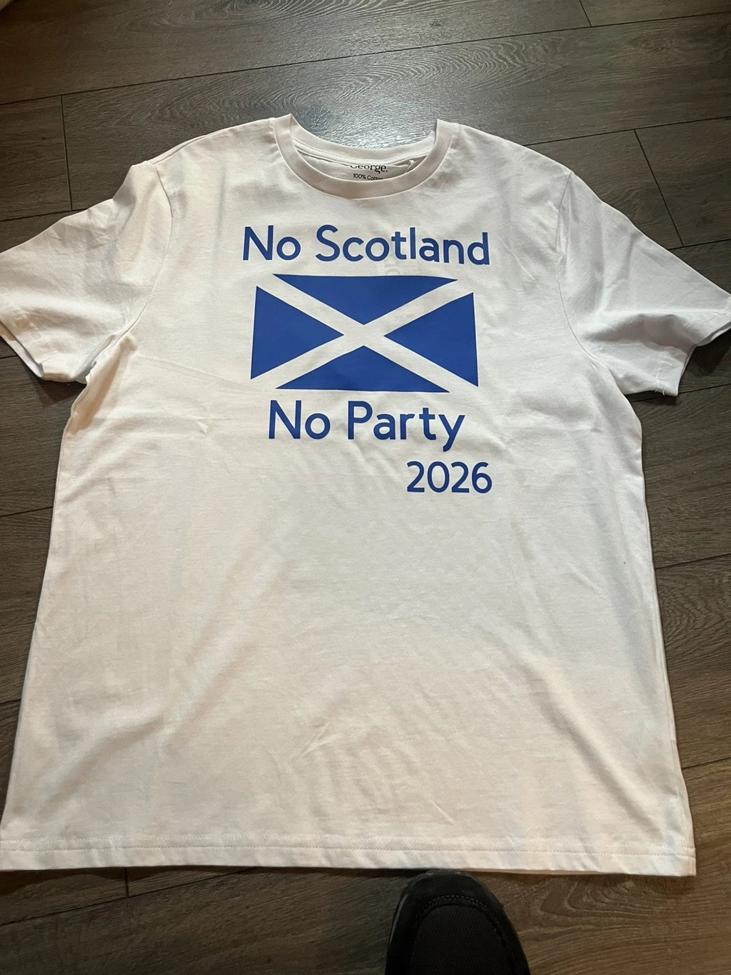Scotland Football T-Shirt No Scotland No party Cup 2026 Unisex Kids Soccer Tee
