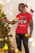 Christmas Elfs Meme Merry Ho Ho Ho Funny Cute Xmas Family Official Men's T-Shirt