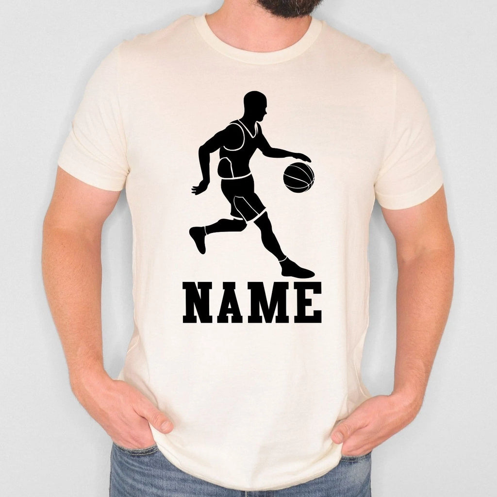 Personalised Basketball Shirt Custom Name Sports Tee Team Gift Xmas Present Tops