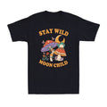Stay Wild Moon Child Funny Mushroom Frog Aesthetic Nature Lover Men's T-Shirt