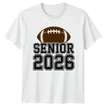 Senior 2026 T-Shirt Senior Graduation Football Graduation Gift For Him And Her