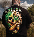Sullen Pin Up Street Life Gothic Americana Tattoo Art Mens Tee GET SHAMROCKED