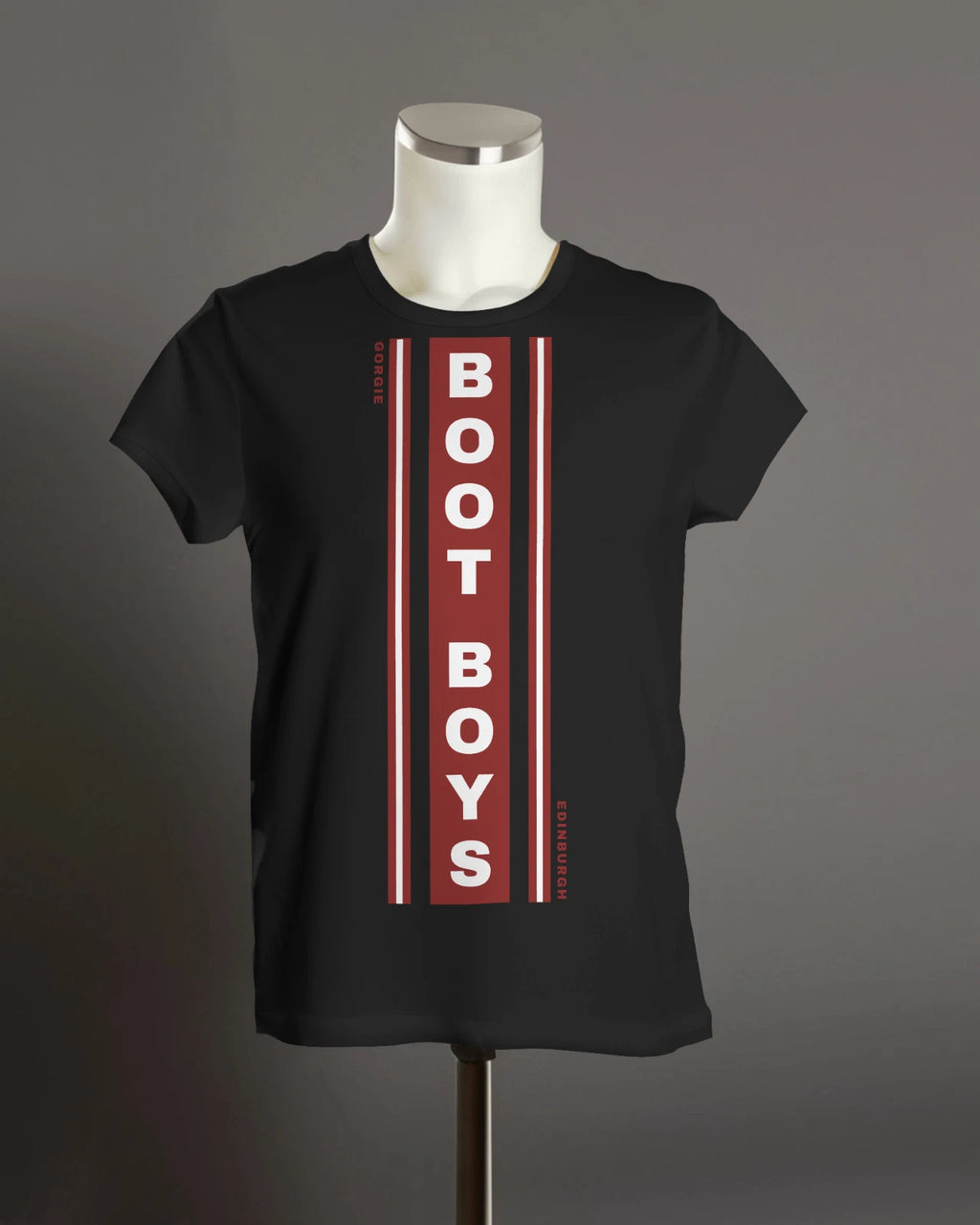 Hearts Gorgie BOOT BOYS T-Shirt | Hooligan Firm | Unisex Organic | Centre