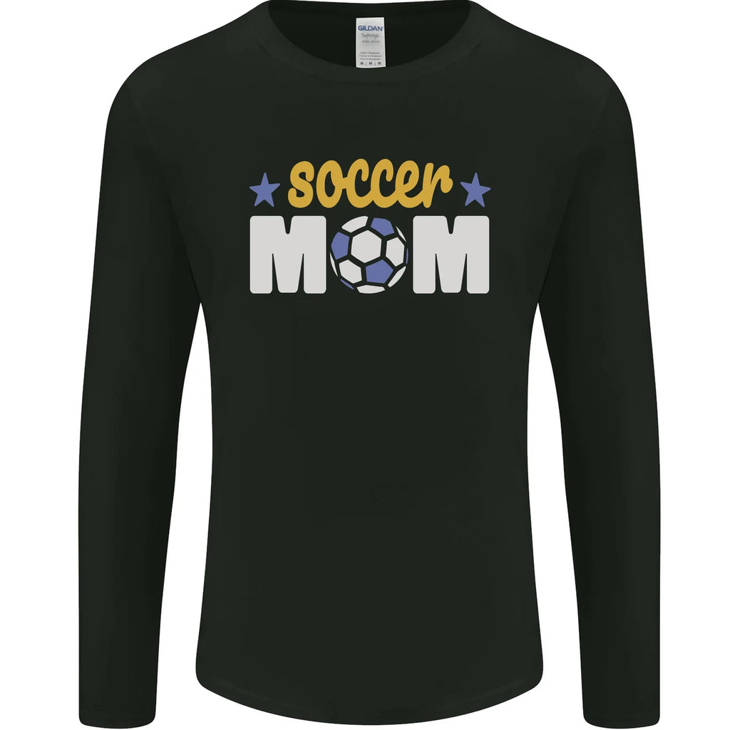 Soccer Mum Mom Mens Long Sleeve T-Shirt