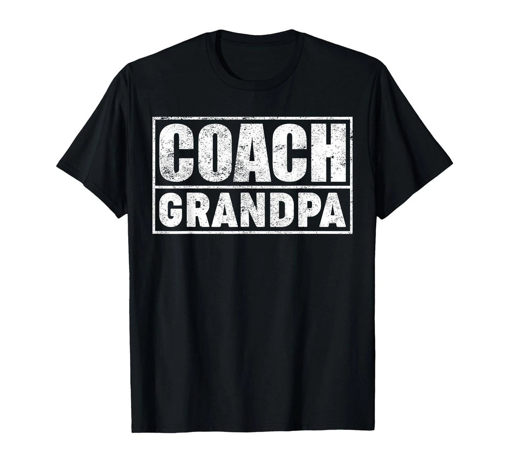 Funny Soccer Football Basketball Coach Grandpa Father's Day T-Shirt