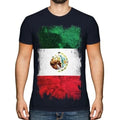 Mexico Grunge Flag Men's Mexico Mexican T-Shirt M? Xihco football shirt