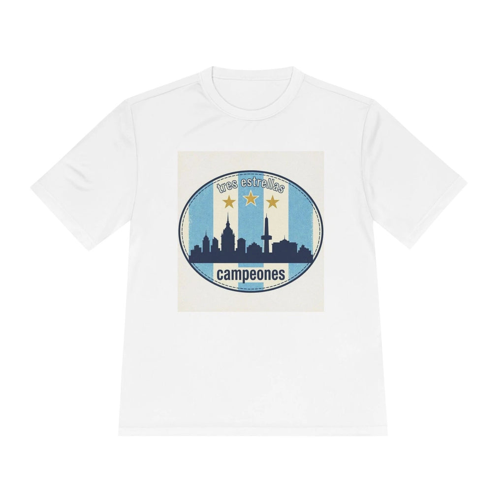 Argentina World Cup 2026 Soccer Tee | campeones skyline design