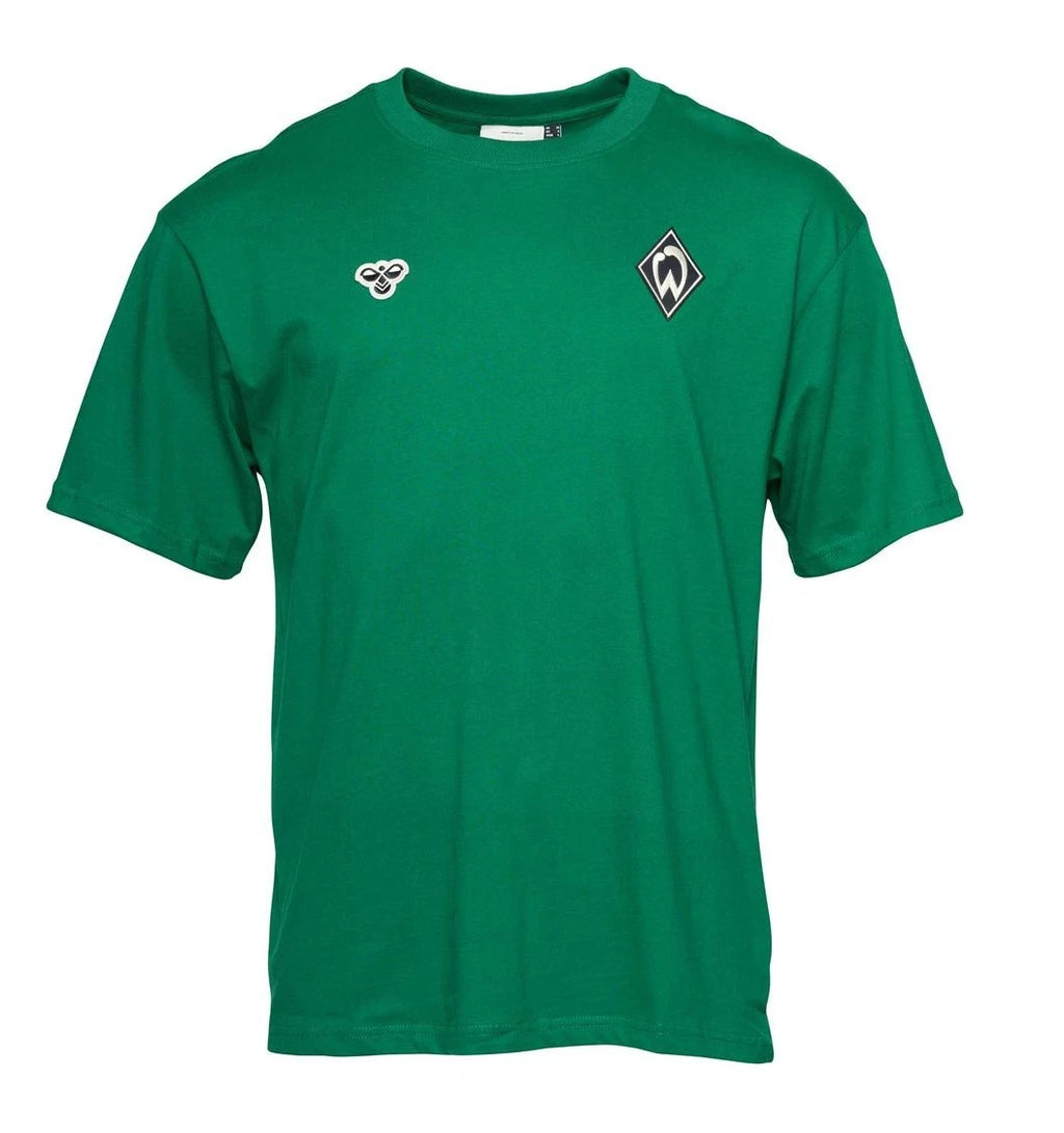 Hummel Werder Bremen fan loose tee 25/26 SVW fan T-shirt Werder jersey M - 4XL