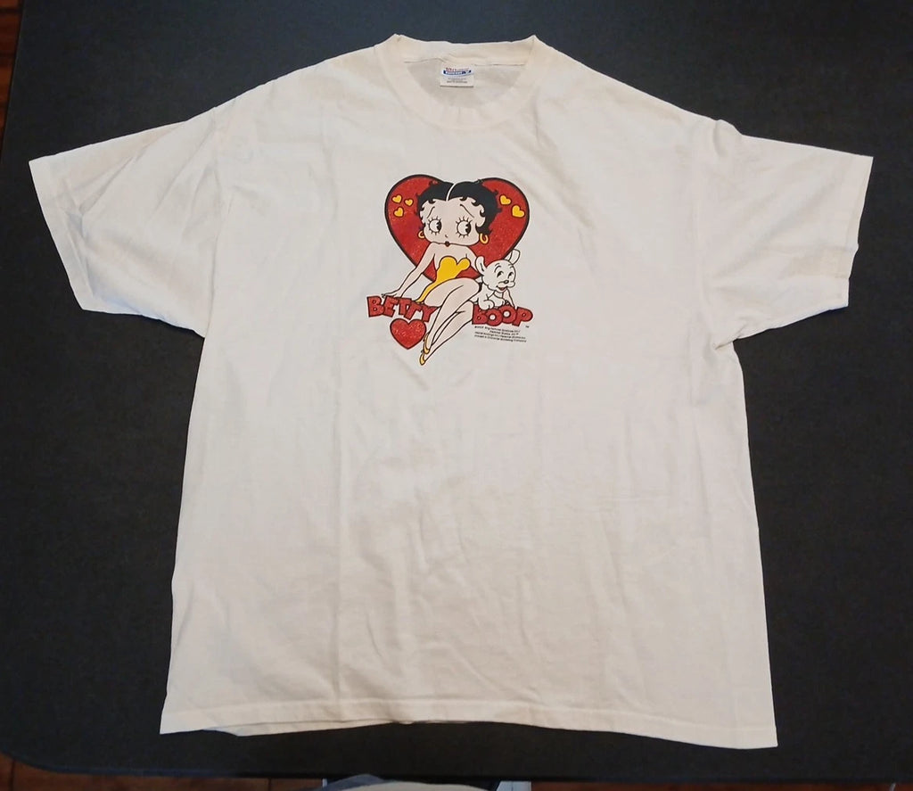 Vintage Y2K 2003 Betty Boop Graphic T Shirt Adult XL