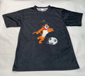 Retro Kellogs T-shirt Tony Tiger 2008 Soccer Black Jersey Size L