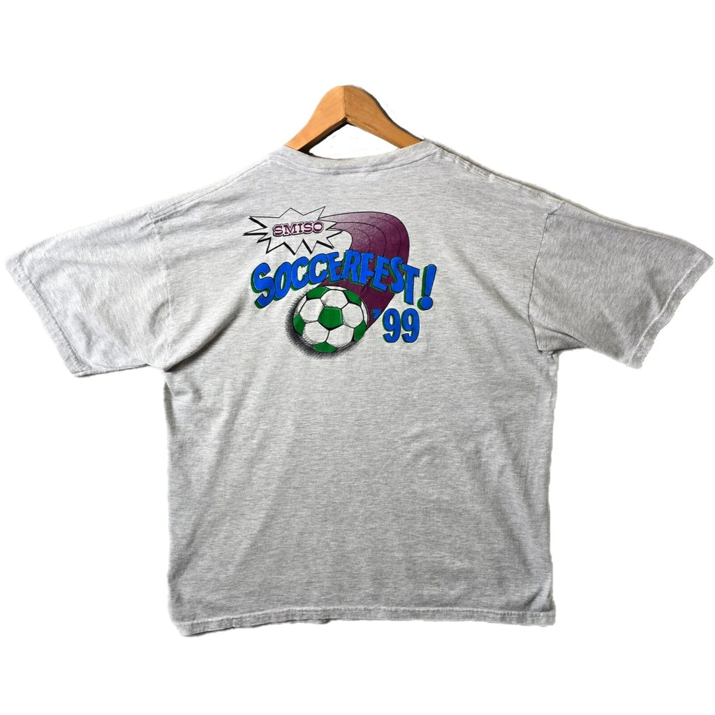 Vintage 90s Soccer Fest 99 Shirt Size XL SMISO Vtg Grunge