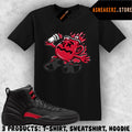 Tee Shirt Matching AJ 12 Bloodline 2026 To Match Sneaker Kool Kicks T-Shirt