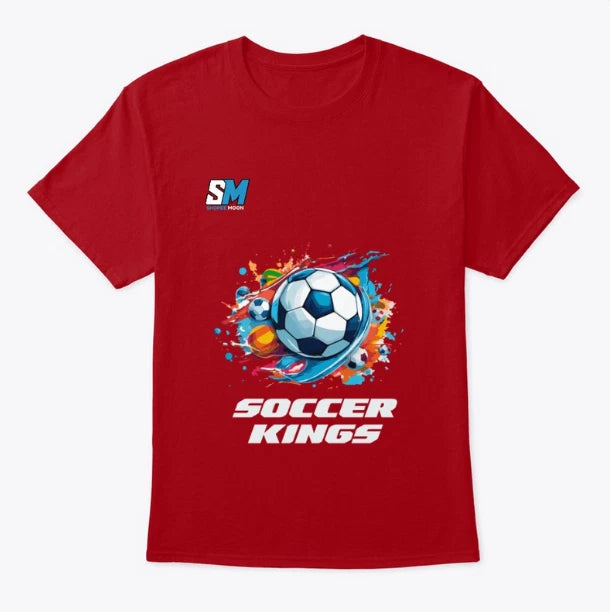 Socer Ball Print T Shoirts