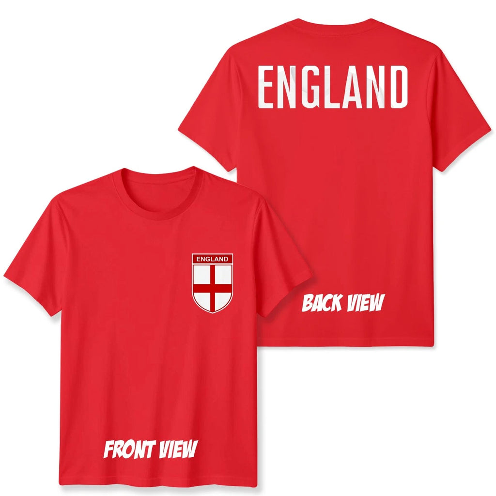 England Football Unisex Kids T-Shirt Country Pride Soccer Tee #WC