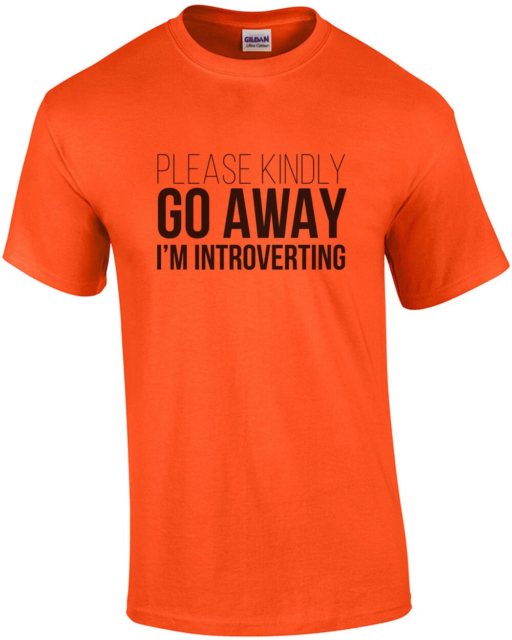 Please kindly go away - I'm introverting - Nerd T-Shirt