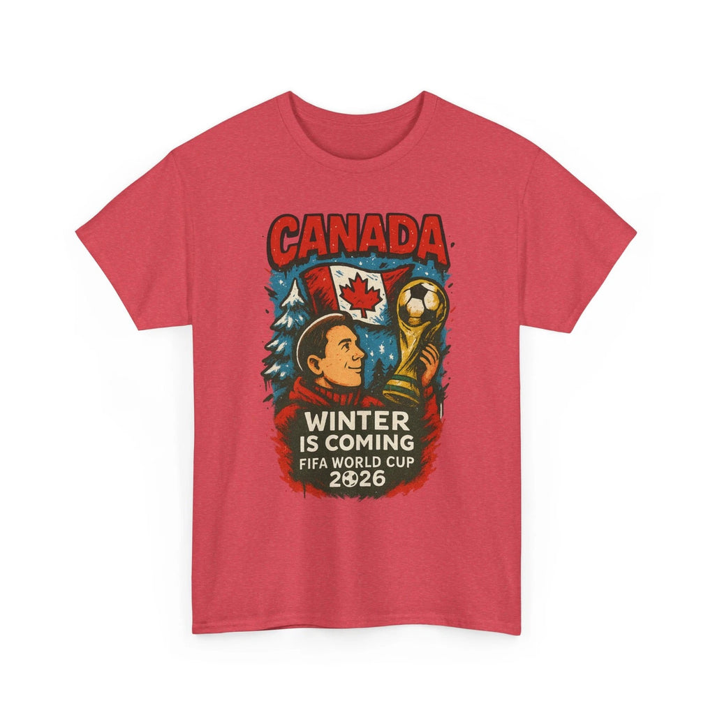 Canada Soccer Shirt Winter Is Coming • World Cup 2026 Fan Tee
