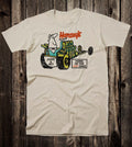 Retro Hot Rod Tee T Shirt Drag Race Racing Harveys Speed Shop
