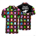Kentucky Derby Jockey Uniform Talk Derby To Me Polo Shirt Golf Luxurious Pattern
