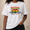 Ghana t shirt flag football 2026 tee gift Africa heart soccer fan top all sizes