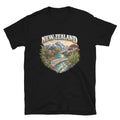 New Zealand World Cup Football Fan T-Shirt Black & White Supporter Edition