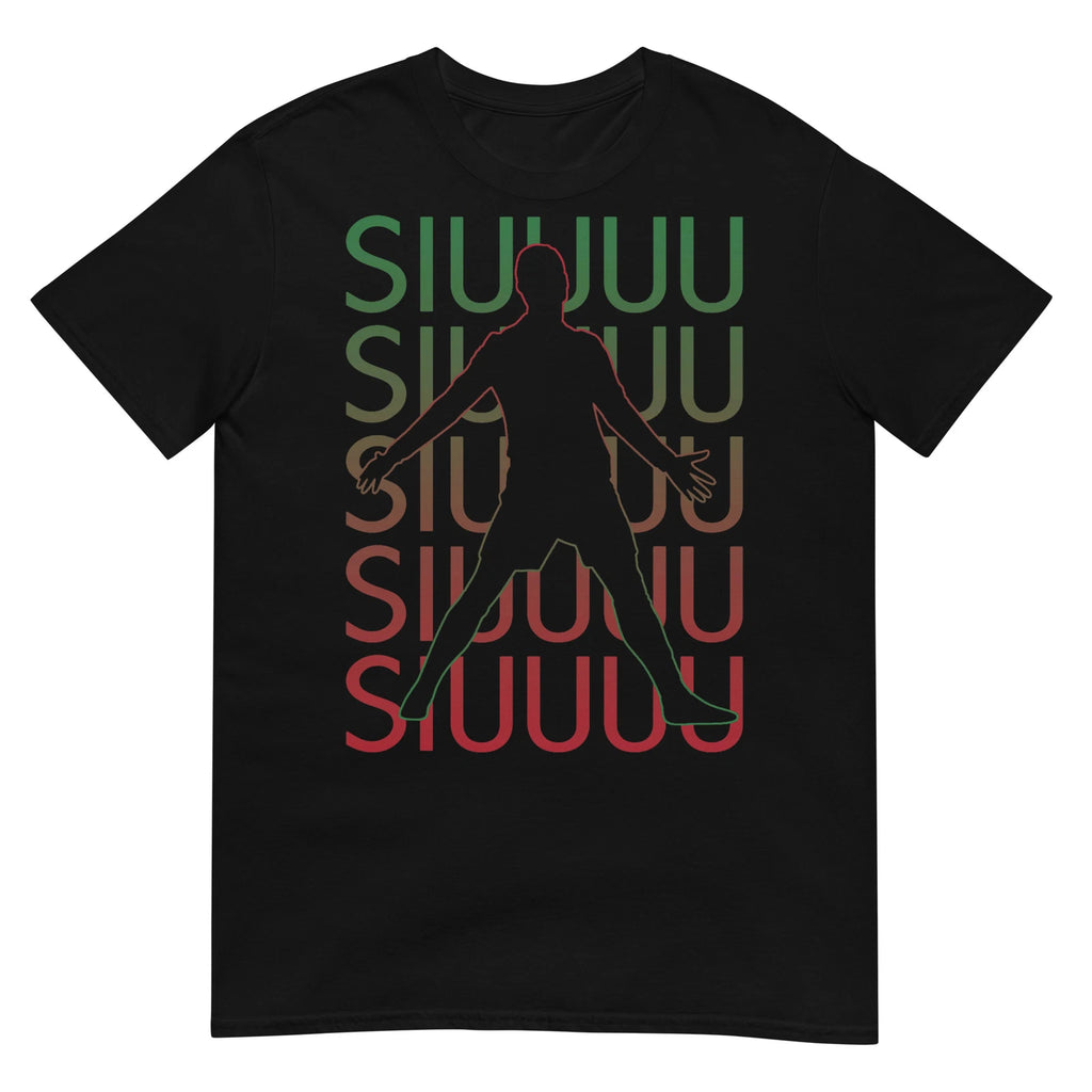 Siuuu Funny Soccer Football Boys Men Women Soccer Player T-Shirt
