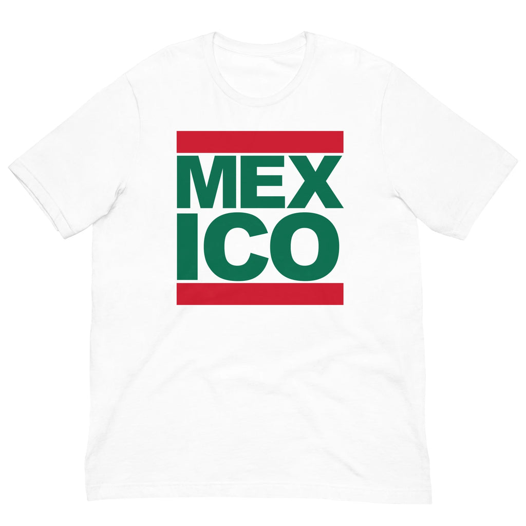 MEXICO OLYMPICS Run Style T-SHIRT Streetwear Fan Gear Sports Futbol Retro Tee