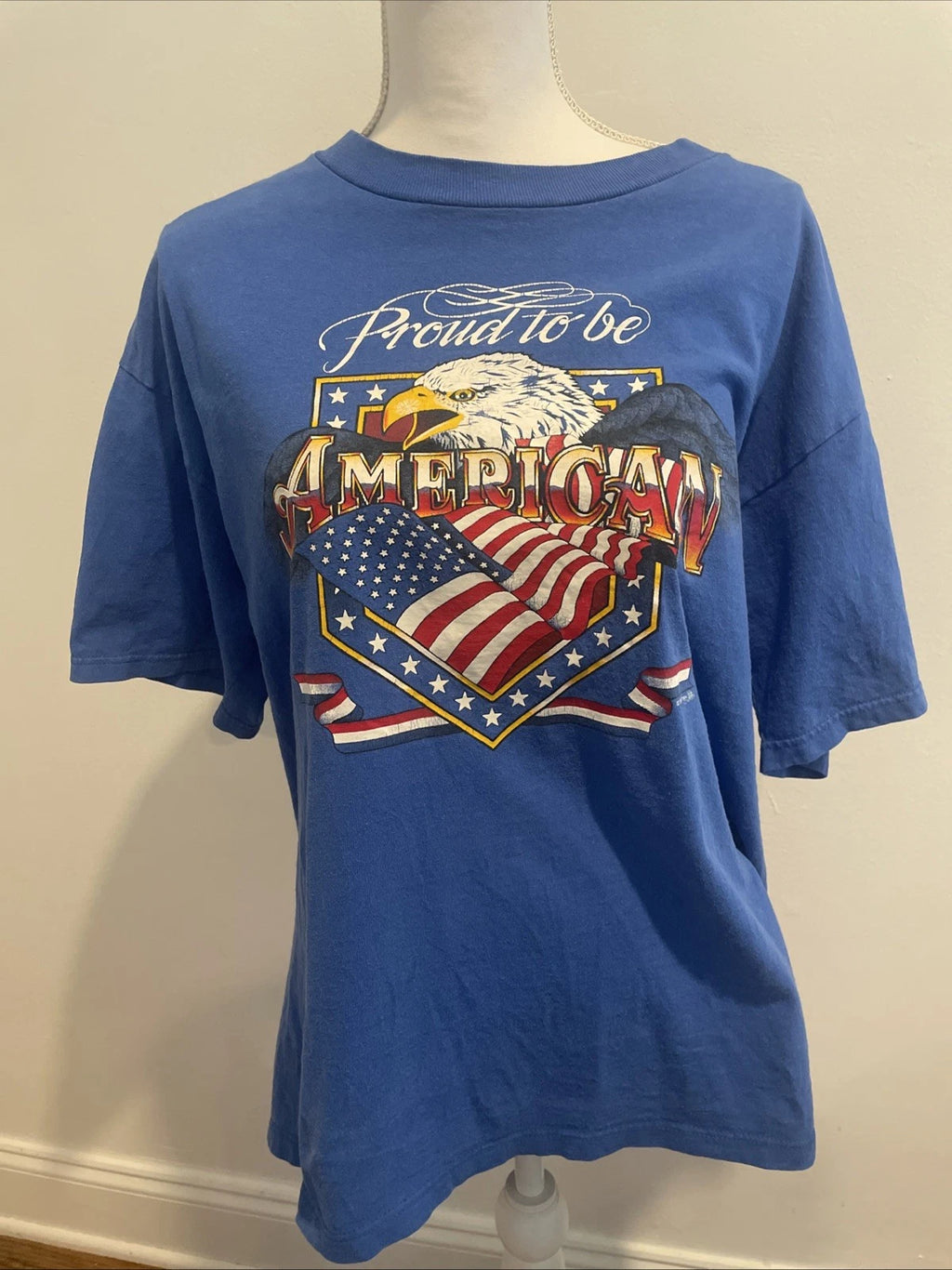 Vintage Proud to Be American Shirt | Large | World Cup 2026 | Made in USA
