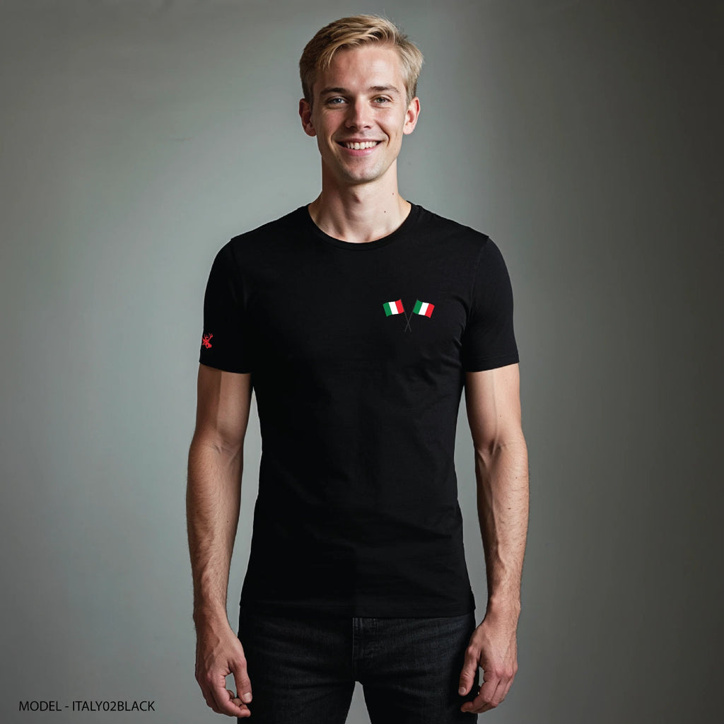 Soccer Colletion Penn Deer  Tshirt with Italy Flag 2026