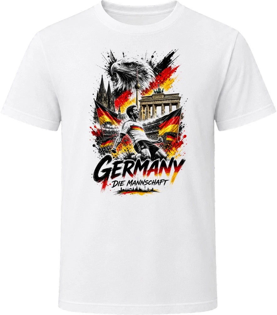 Germany Die Mannschaft Soccer Football 2026 National Pride T Shirt