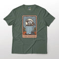 The Raccoon Tarot Card Funny Aesthetic Animal Graphic T-Shirt