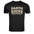 Earth Sucks Retro Typography Funny Quote Graphic T-Shirt
