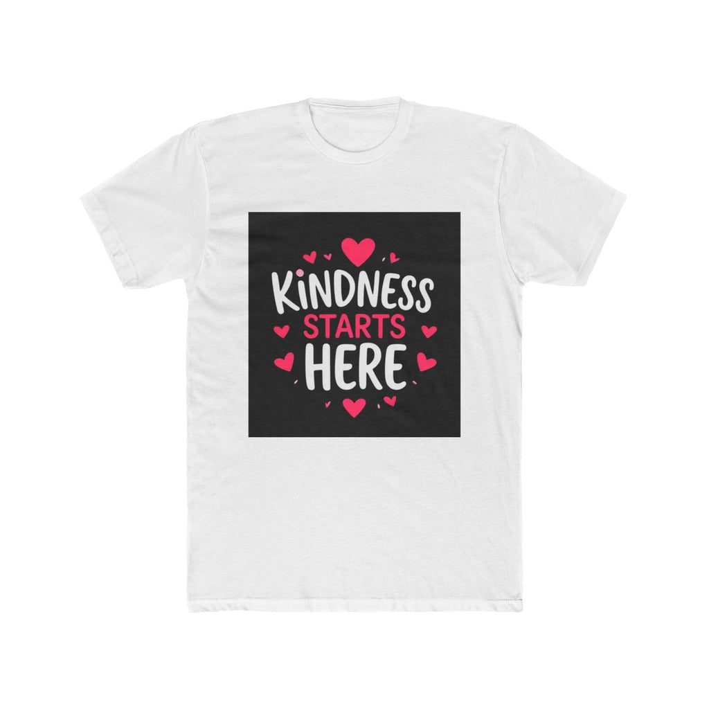 Kindness Starts Here T-Shirt, Inspirational Tee, Positive Vibes Shirt, Unisex