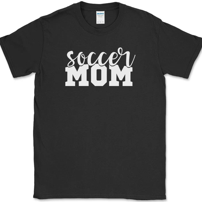 Soccer Mom T-Shirt Funny Sports Family Humor Team Group Gift Tee