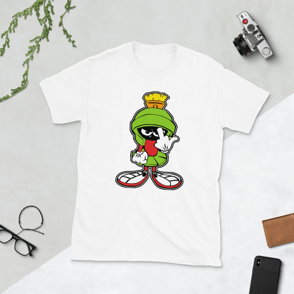 MARVIN FINGER FUN AWESOME TRENDY GRAPHIC Short-Sleeve Unisex T-Shirt