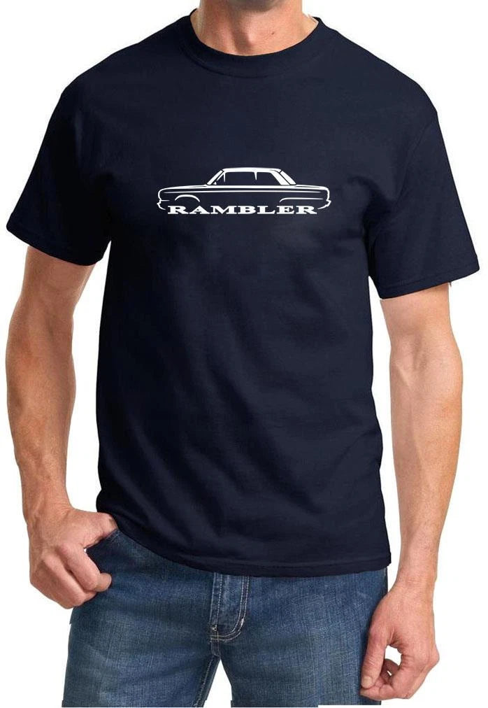 AMC Rambler Classic Car Design Tshirt NEW FREE SHIP