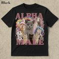 Alpha Male Funny Kitten Shirt, Funny Cat Meme Shirt, Boyfriend Gift Size S-3XL