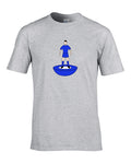 CHELSEA- Favourite TEAM KIT COLOURS Men's Personalised Football Fan T-Shirt