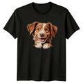 Cute Dog Face T-Shirt, Puppy Portrait Tee, Pet Lover Apparel