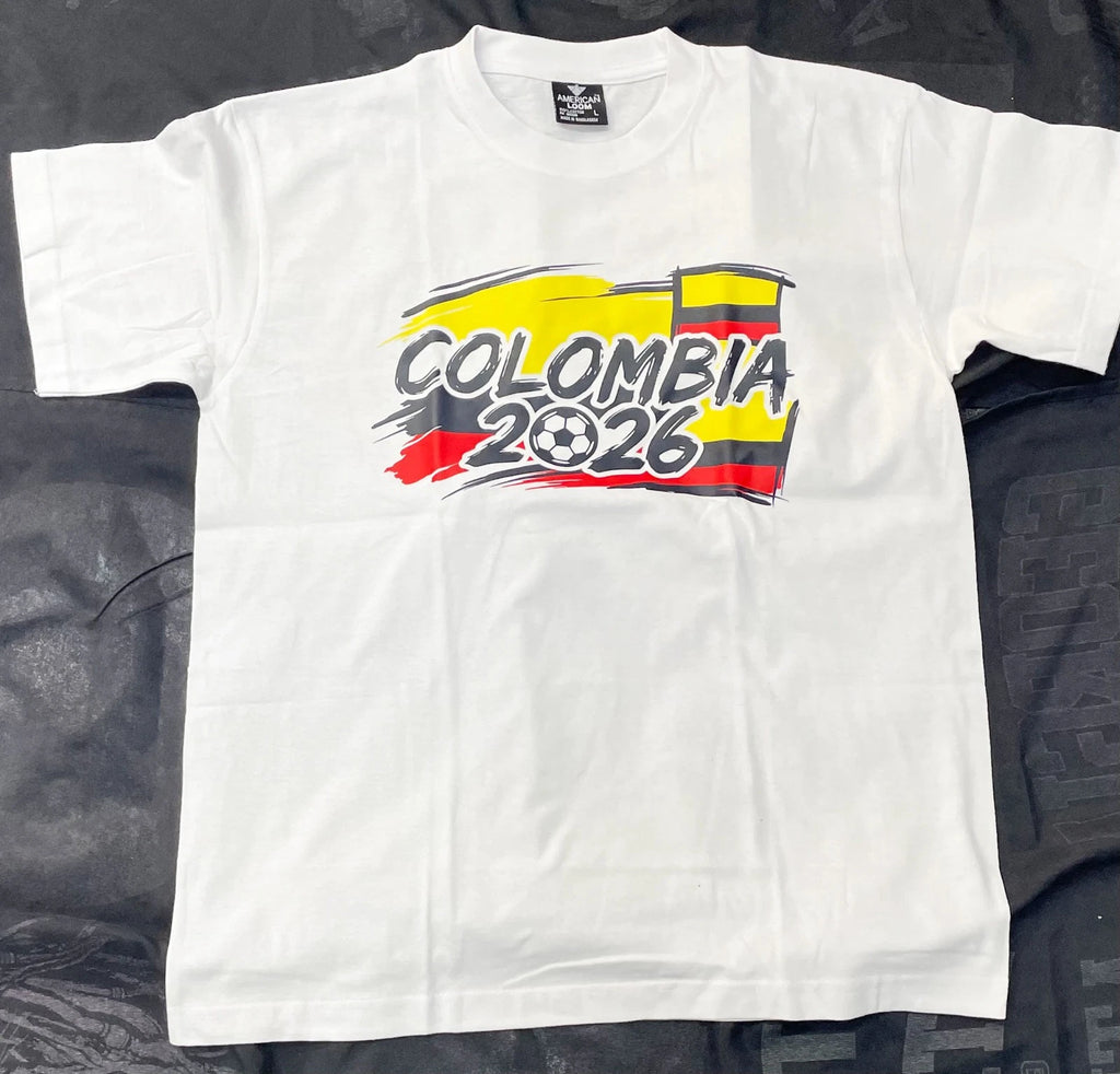 World Cup 2026 Soccer Team Colombia Shirts