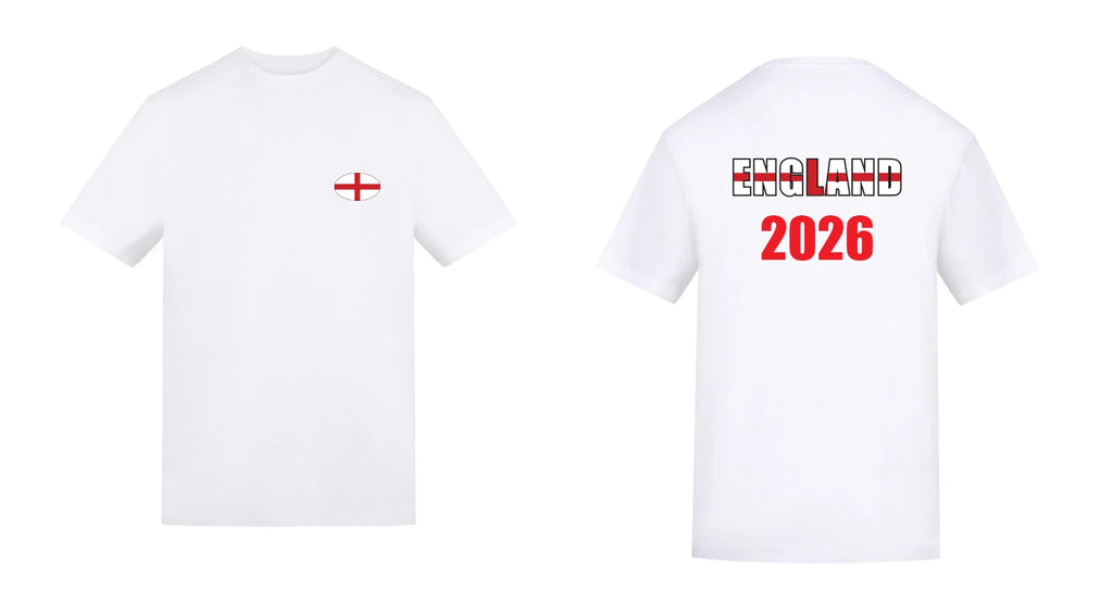 England 2026 World Cup Football Fan T-Shirt