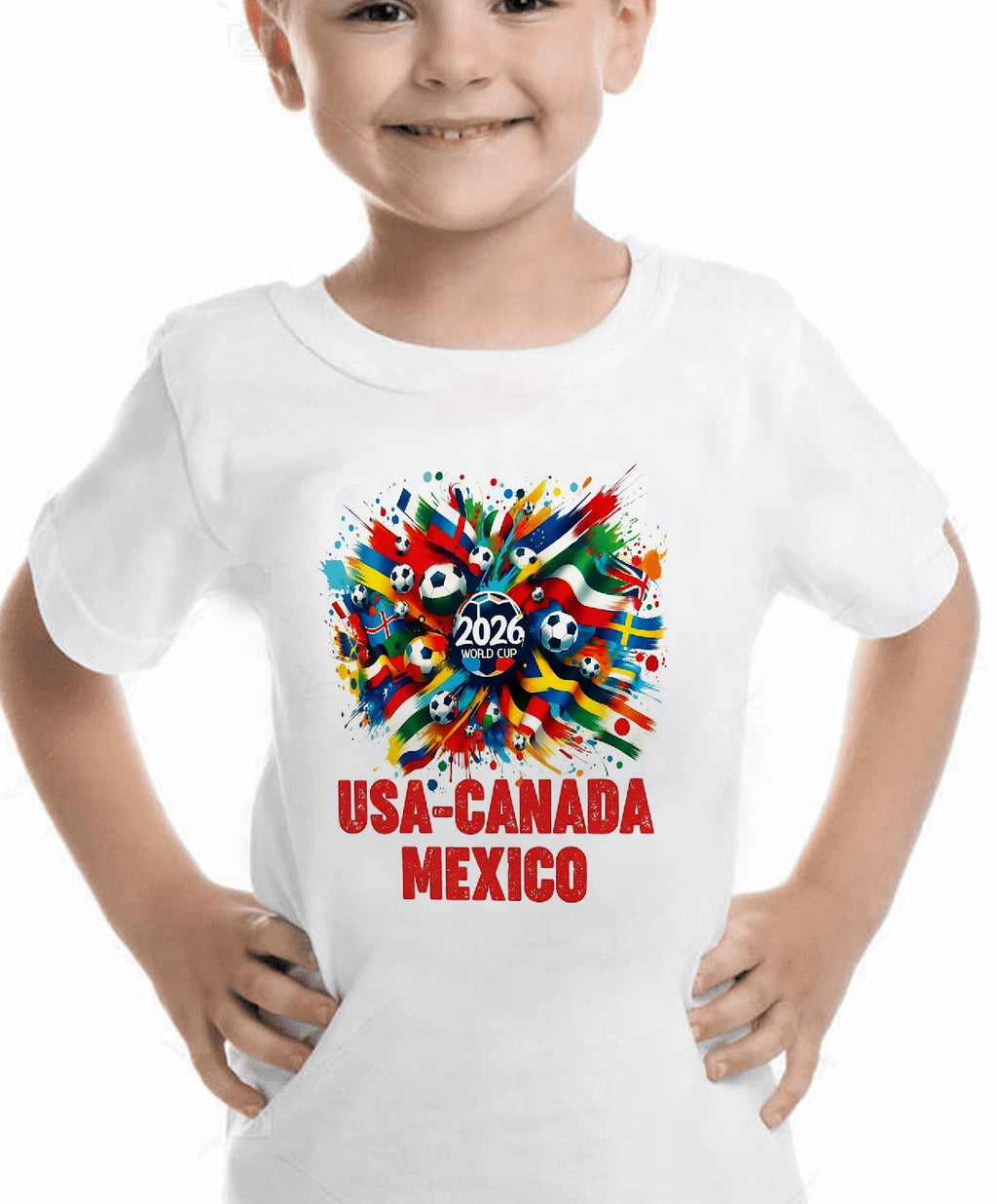 Soccer World Cup Family Custom Matching Shirt Football Fan Game Day Youth Tees