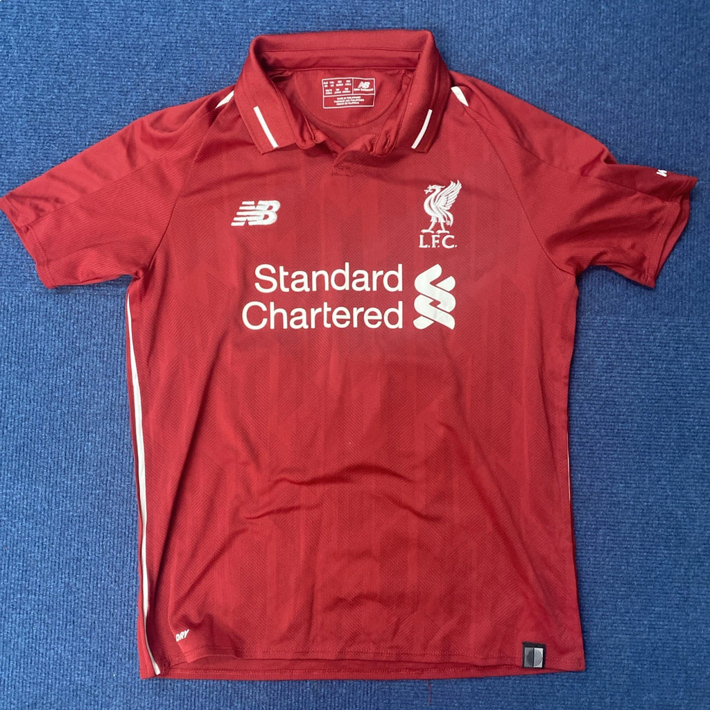 Kids Liverpool FC Home Shirt 2018-2019 New Balance Size XLB No 10 Wright (W)
