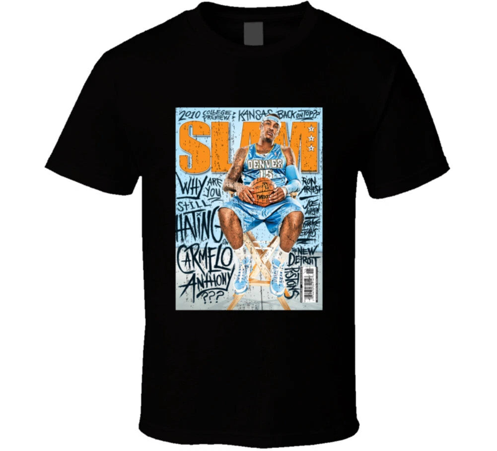 Slam Magazine Issue 132 Carmelo Anthony Popular Basketball Magazine Grunge Look