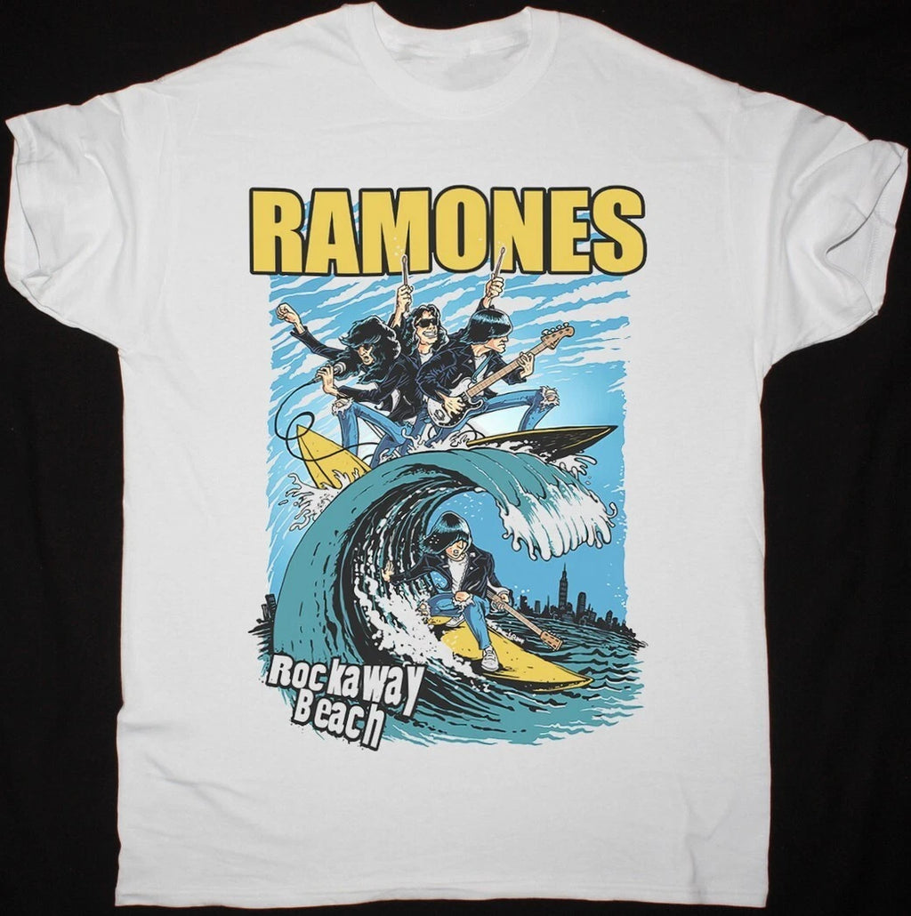 RAMONES ROCKAWAY BEACH T SHIRT