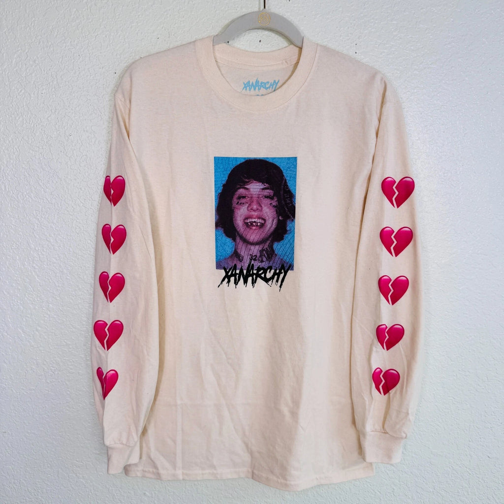 Lil Xan Shirt Mens Medium Total Xanarchy Tour Tee Concert Merch Rap Long Sleeve